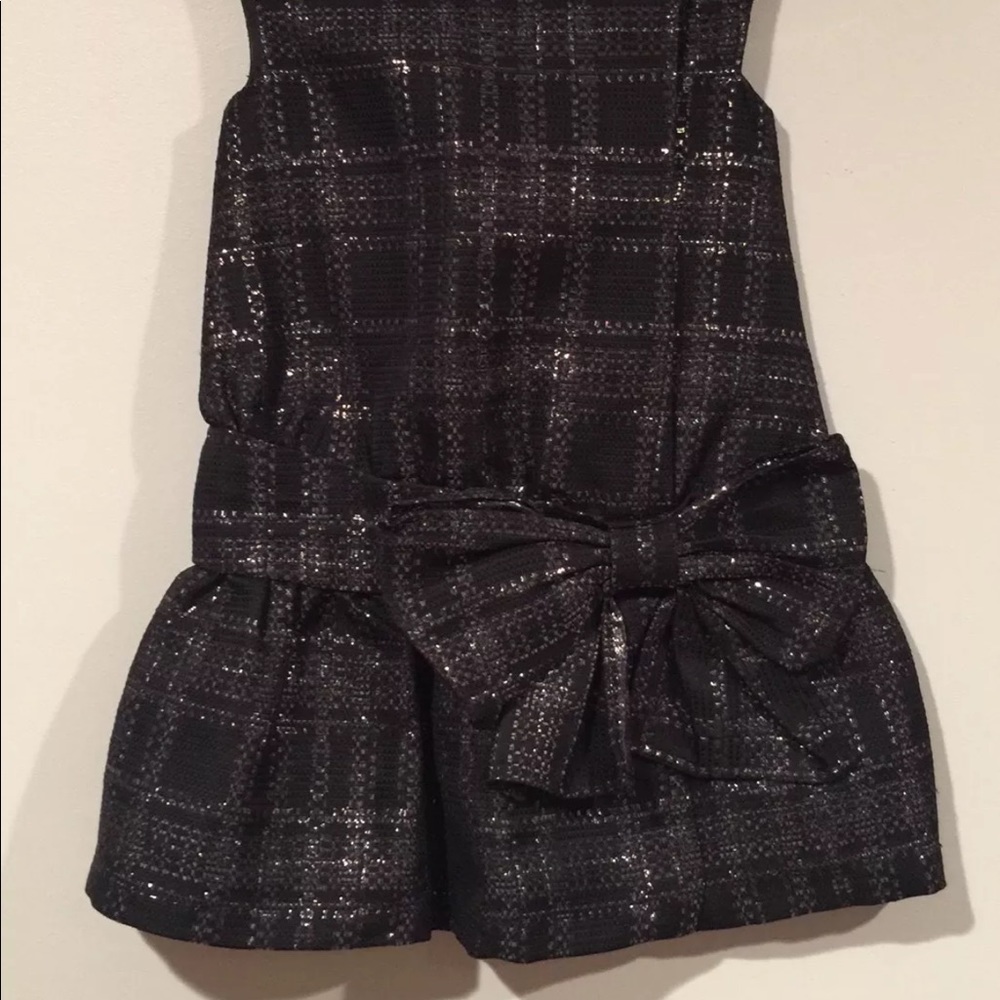 LILI GAUFRETTE**Black Silver Gorgeous Party Dress - Picture 5 of 8